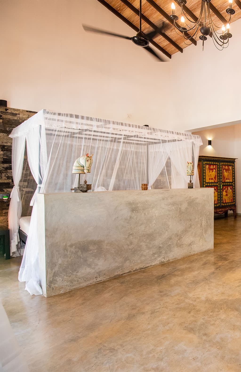 Cinnamon Suite at Tropical House Jungleside Villa, Hikkaduwa, Sri Lanka.